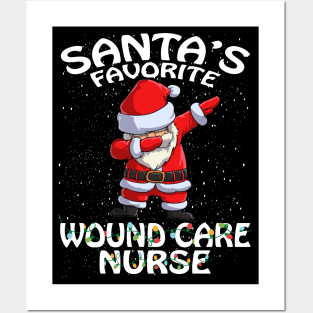 Santas Favorite Wound Care Nurse Christmas Posters and Art